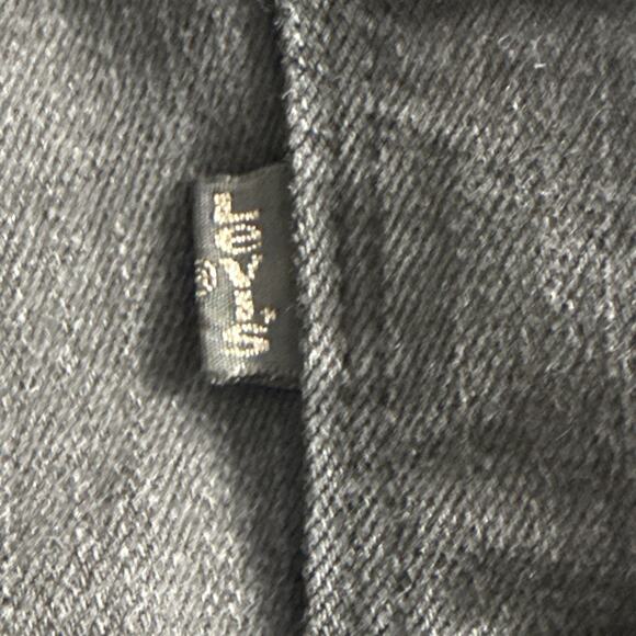 LEVI'S Shaping Curvy Stretch Mid-Rise Dark Wash Black Denim Jeans Women's 31‎ - Picture 10 of 10